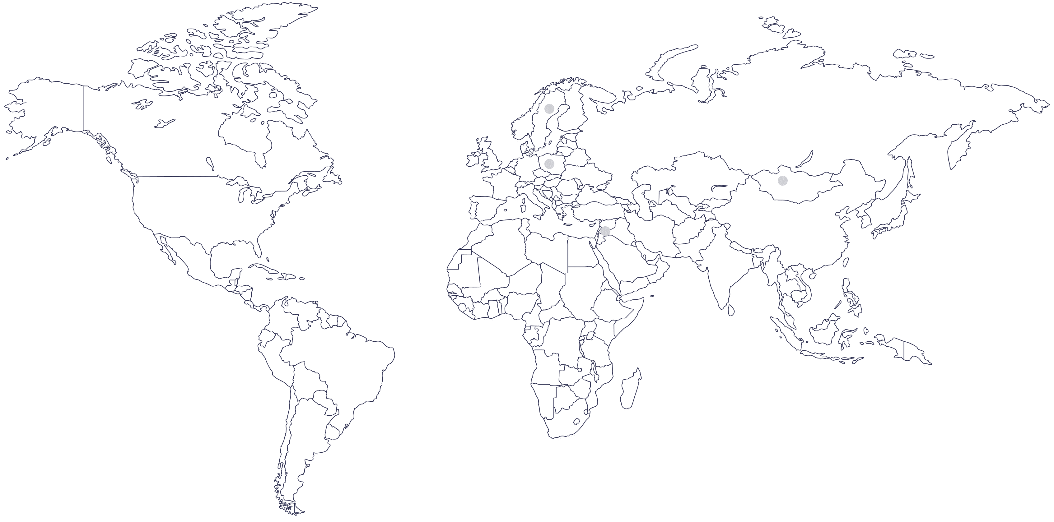 Карта с филиалами Stratum OAK